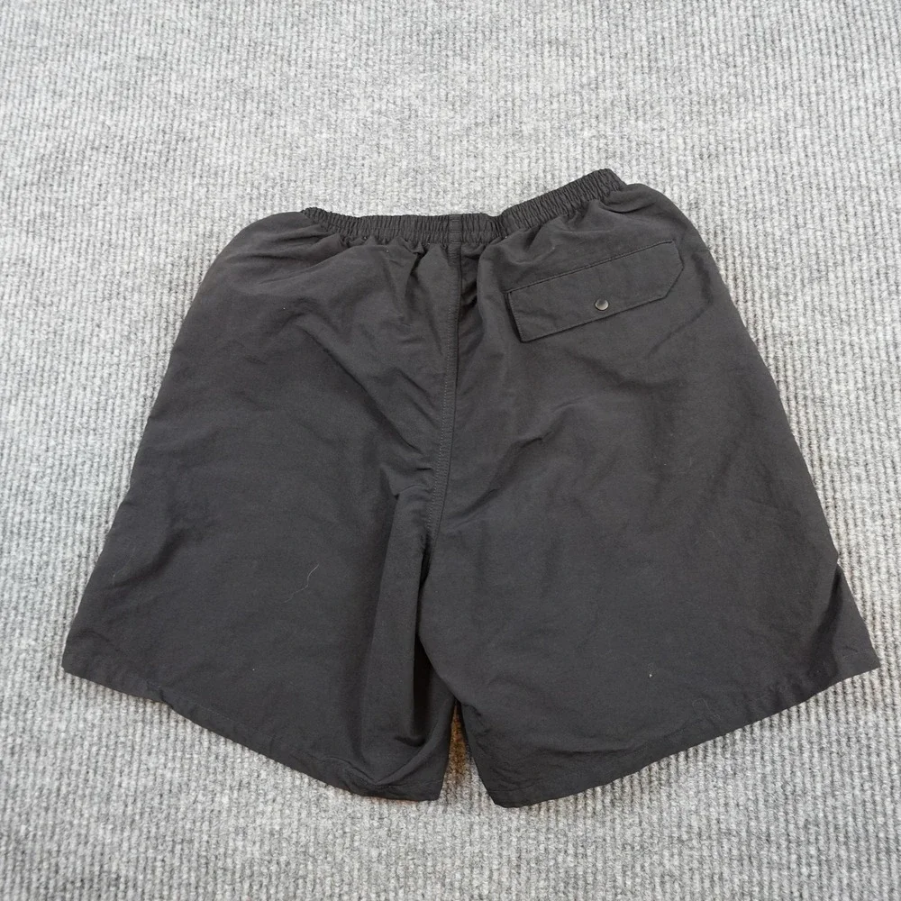 Patagonia Baggies Shorts Mens Small Black Swim Trunks Mesh Lined Quick Dry 58035